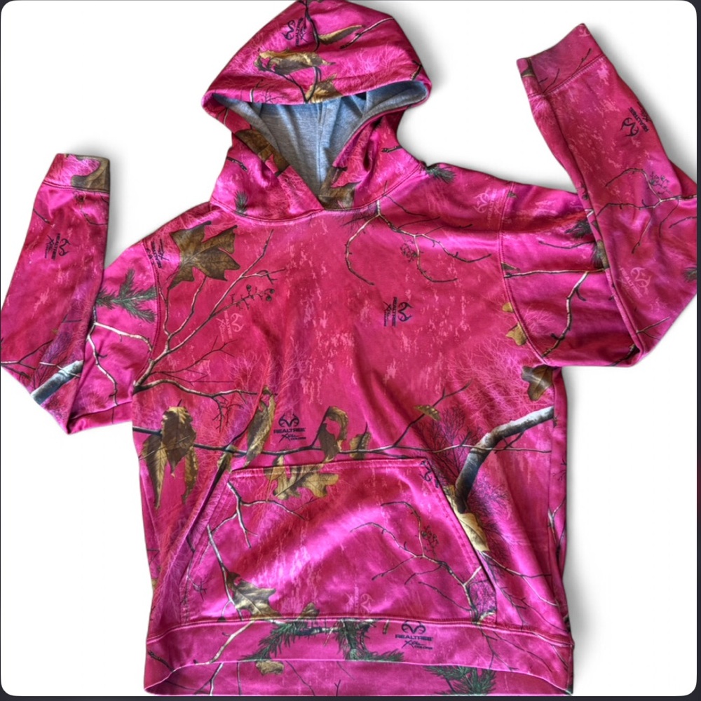 Realtree Pink Women’s Hoodie Size M